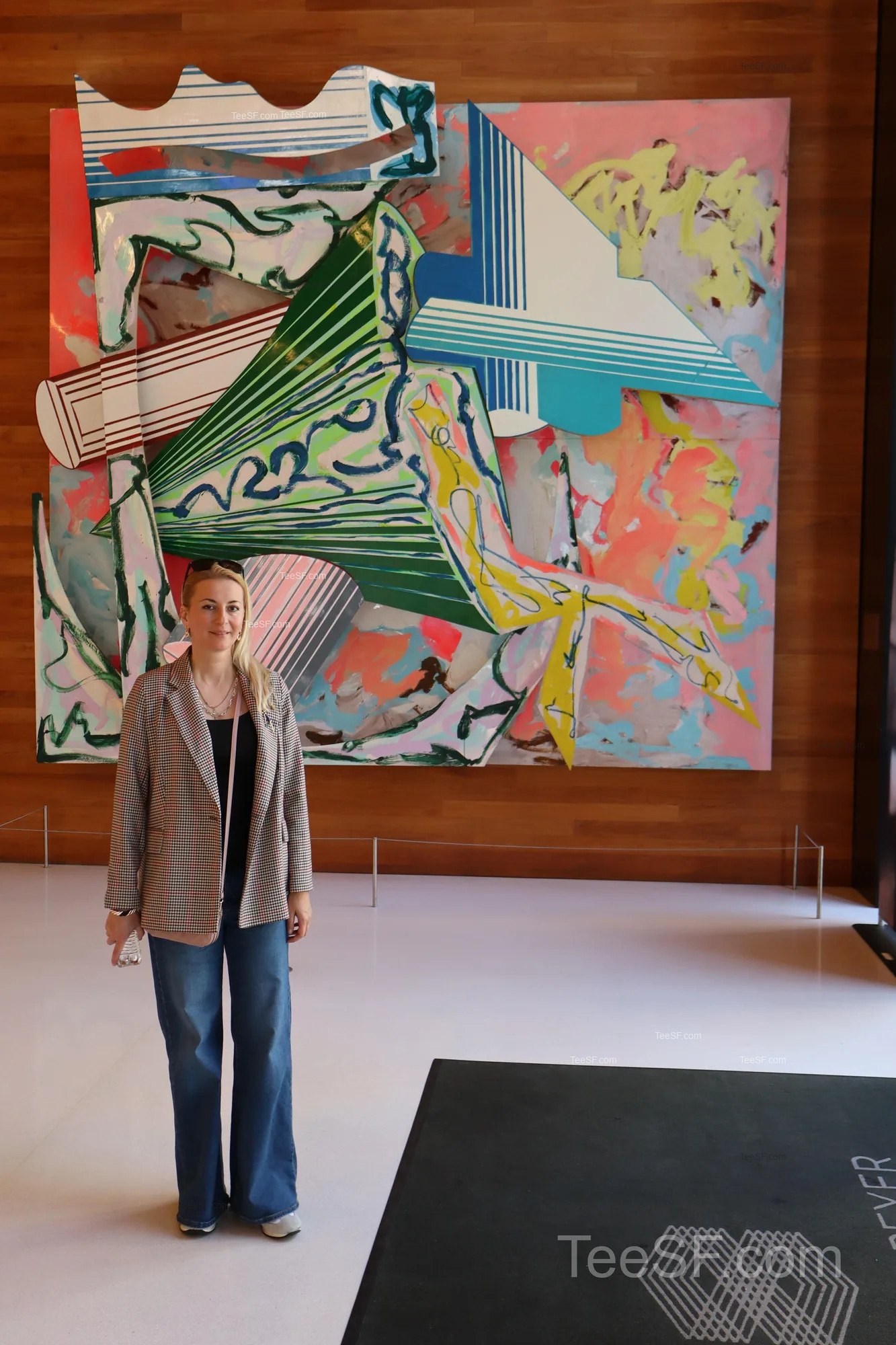 linkedin Office Colorful Art Portrait during a Stripe Sessions 2026 visit in San Francisco.
